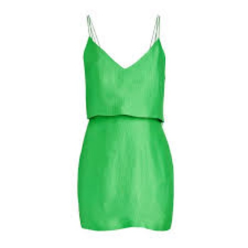 Green Sleeveless Dress